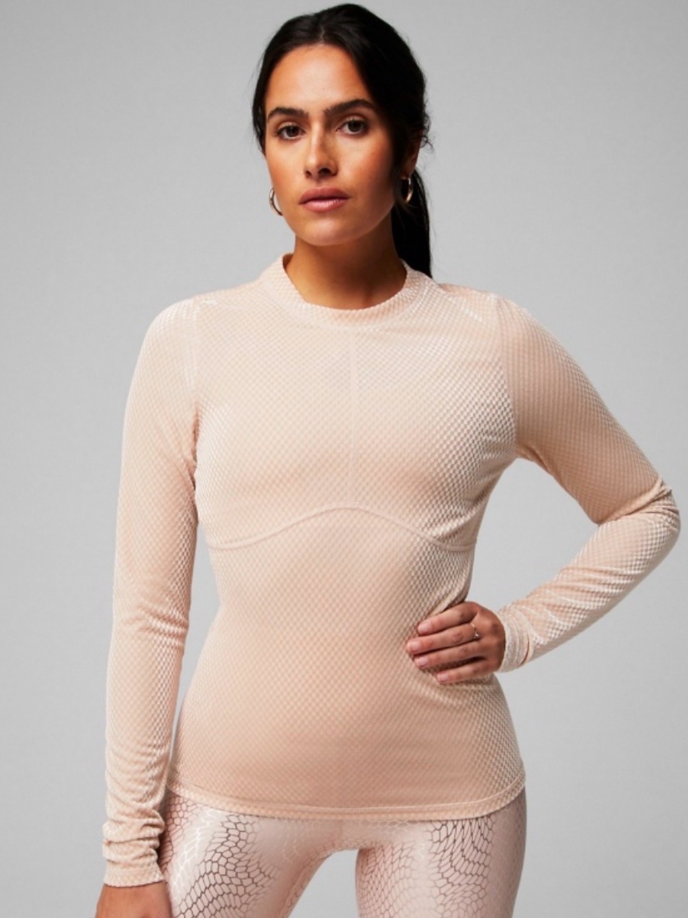 Fabletics Feather Tech Long Sleeve Top